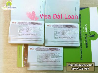 Bộ ba Visa Đài Loan lại về tay khách hàng thân thiết của Visa Vietpower